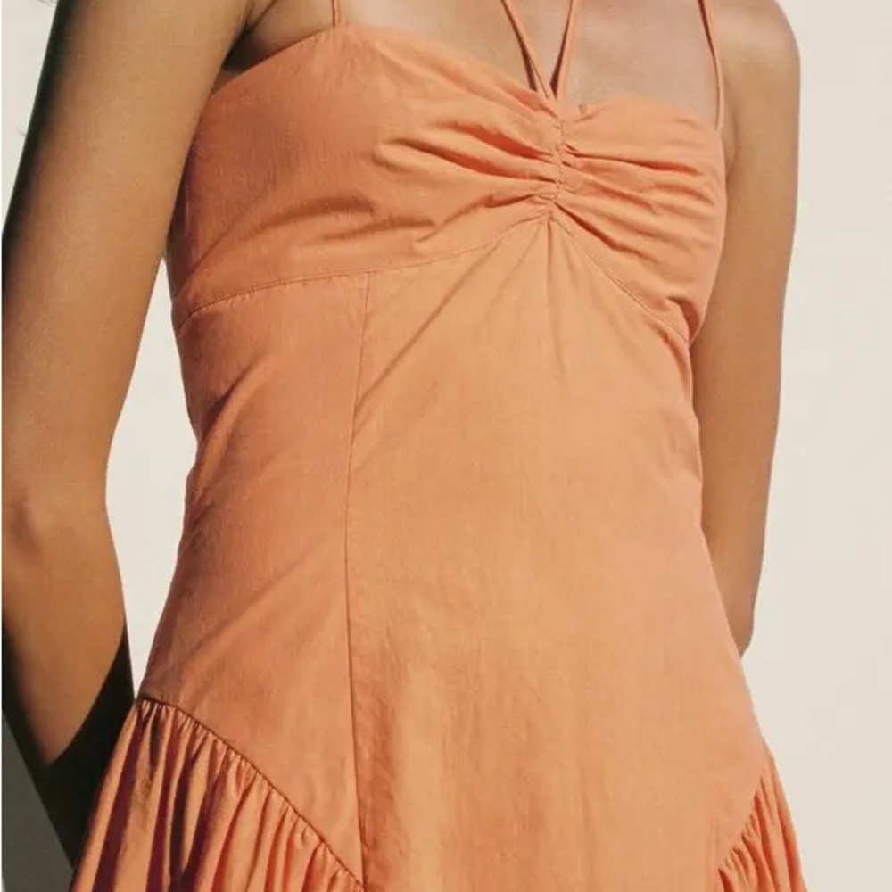 Ciao Lucia Peach Midi Dress